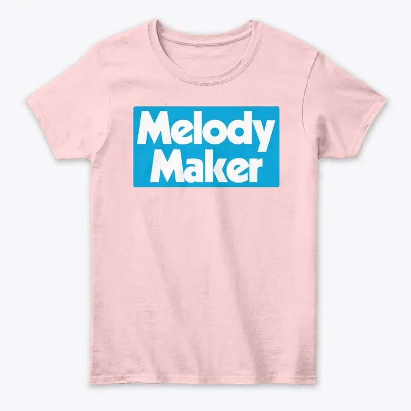 1970's Melody Maker Shirt - Blue Logo