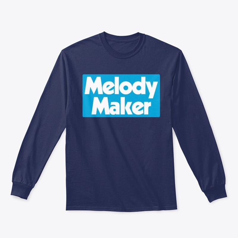 1970's Melody Maker Shirt - Blue Logo