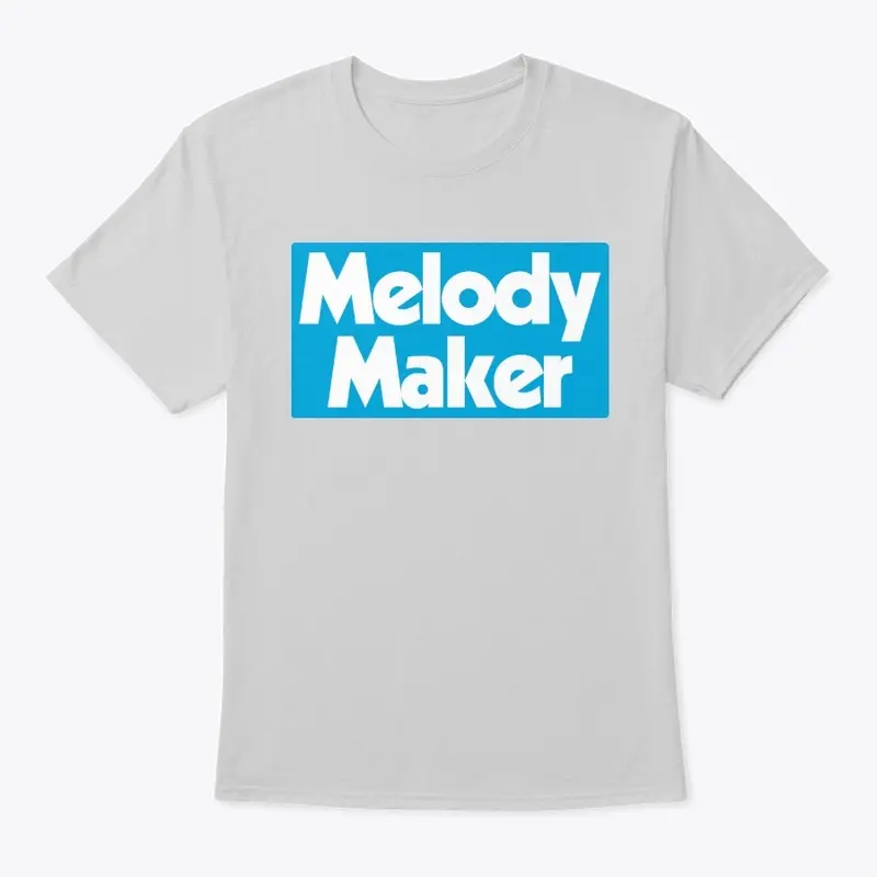 1970's Melody Maker Shirt - Blue Logo